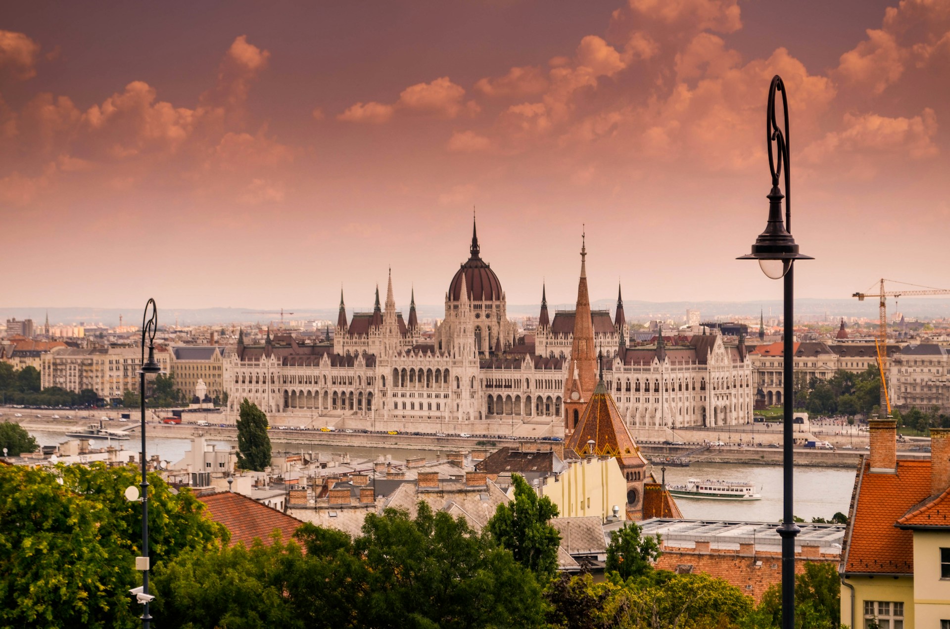 Budapest street scene